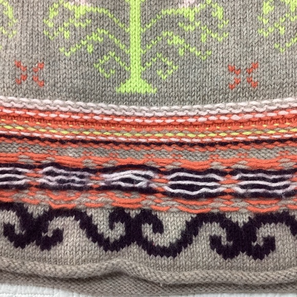 Anthropologie Sleeping on Snow Strapless Sweater Dress Size Small Fair Isle - Picture 12 of 14